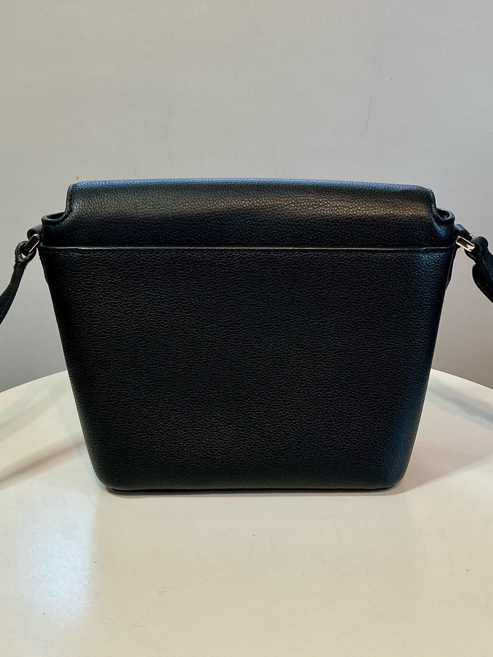 Kate Spade Emmie Flap Crossbody Black Pebbled Leather Retail $299 - Picture 6 of 16